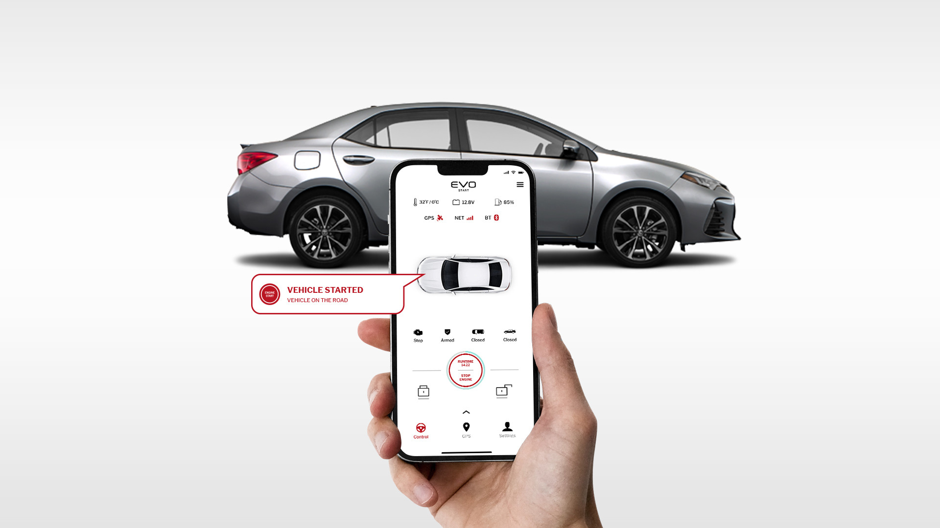 Remote Start and Stop System
